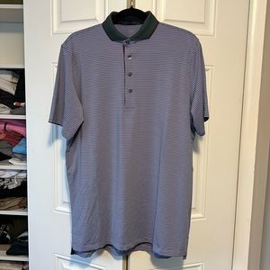 Greyson Men’s Arcadia Polo Windflower color - L